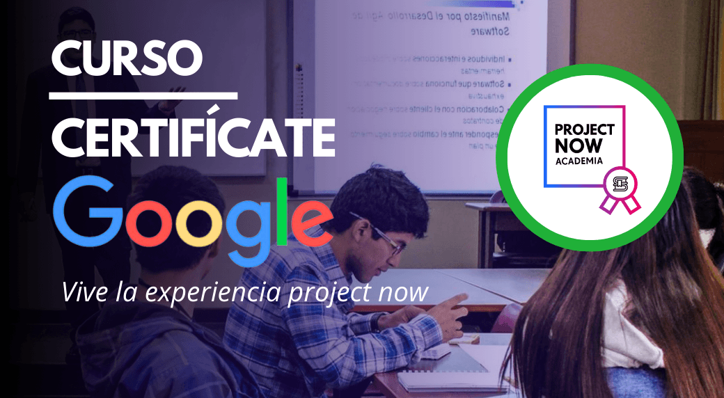 Certificado profesional de Gestión de Proyectos de Google